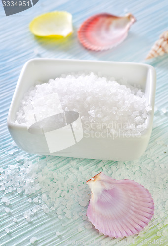 Image of sea salt and shells