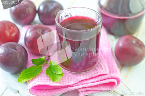 Image of plum juice