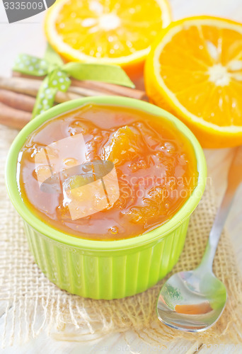 Image of orange jam