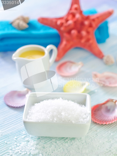 Image of sea salt and shells