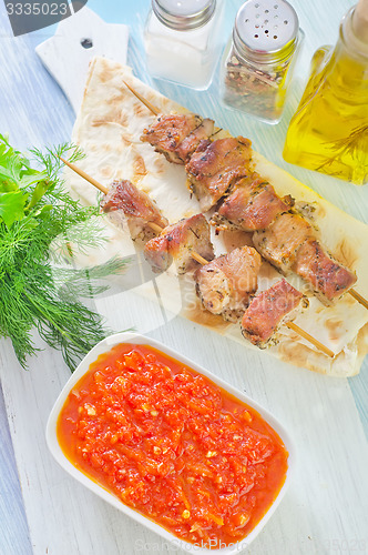 Image of sauce for kebab