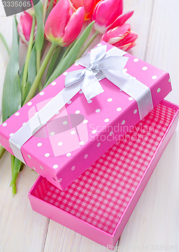 Image of box for present