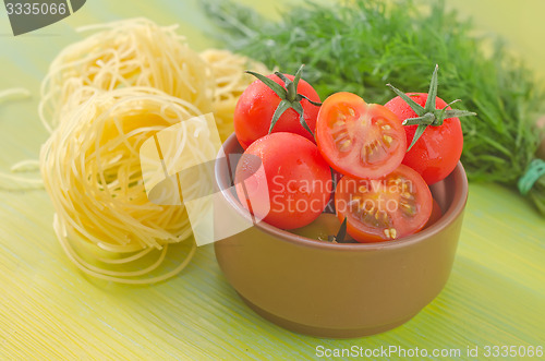 Image of pasta and tomato