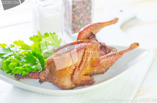 Image of baked quail