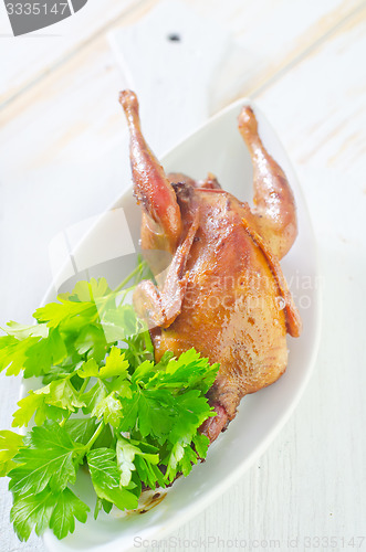 Image of baked quail