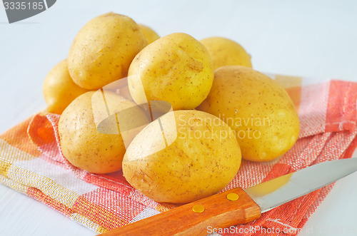 Image of raw potato