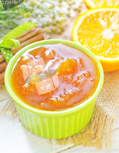 Image of orange jam