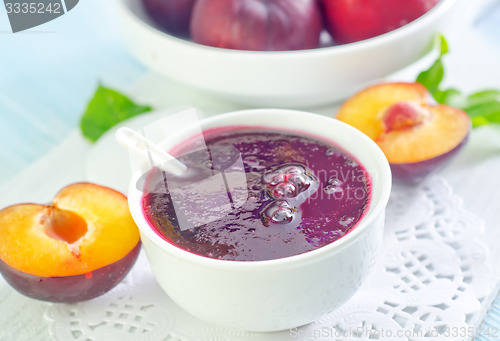 Image of plum jam