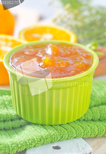 Image of orange jam