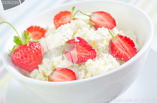 Image of sweet cottage with strawberry