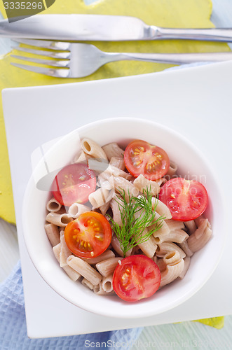 Image of pasta and tomato