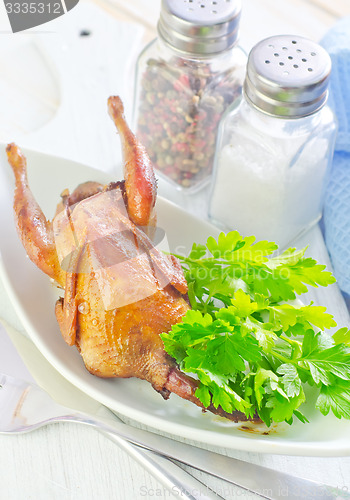 Image of baked quail