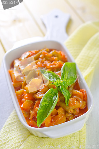 Image of baked vegetables