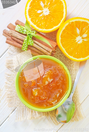 Image of orange jam