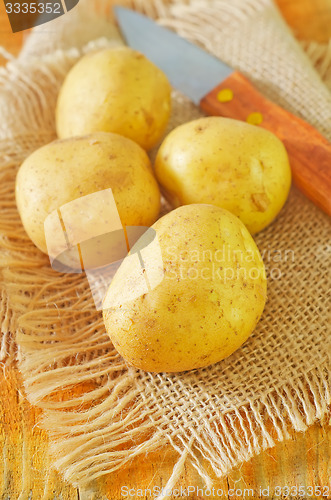 Image of raw potato