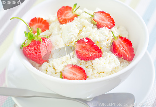 Image of sweet cottage with strawberry