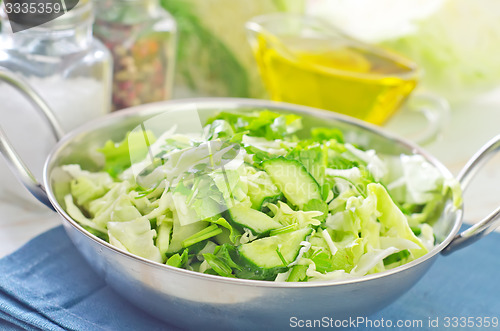 Image of salad from cabbage
