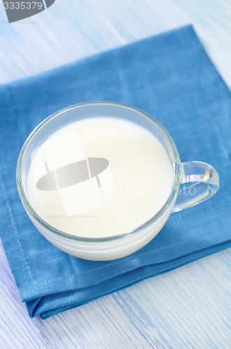 Image of milk in glass