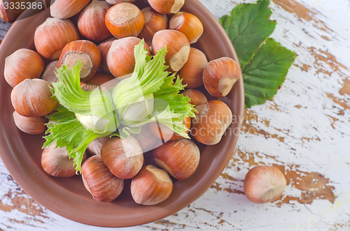 Image of hazelnuts