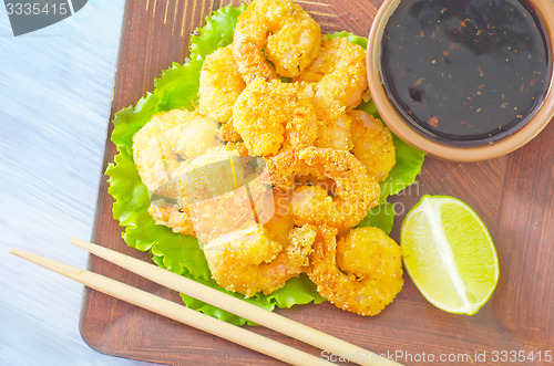 Image of fried shrimps