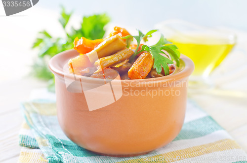 Image of baked vegetables