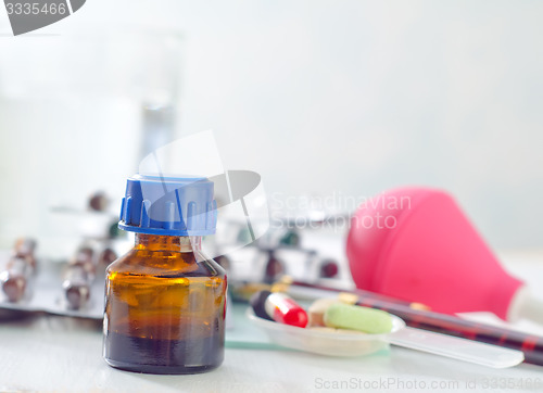 Image of tablets and pills