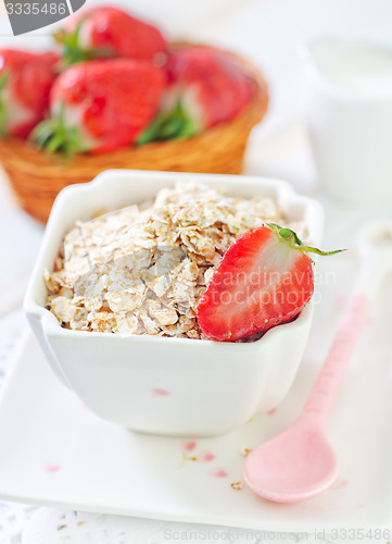 Image of oat flakes
