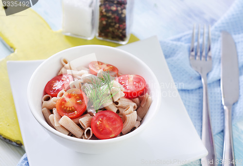 Image of pasta and tomato