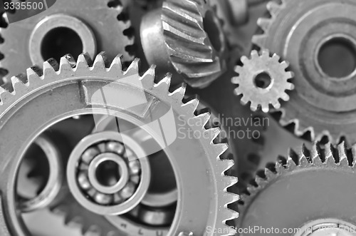 Image of nuts,gears and bolts