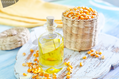 Image of corn and oil