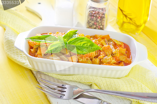 Image of baked vegetables