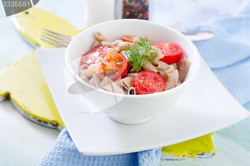 Image of pasta and tomato