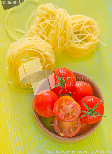 Image of pasta and tomato