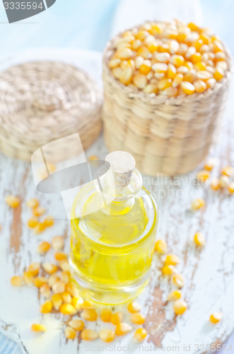 Image of corn and oil