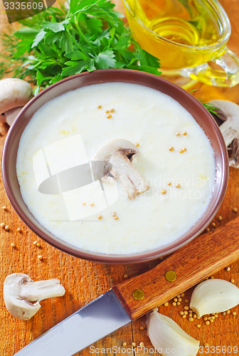 Image of soup from mushroom