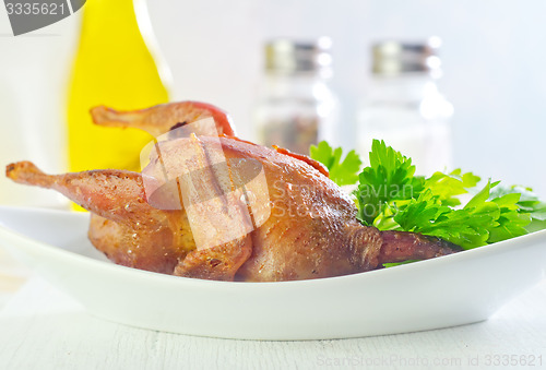 Image of baked quail