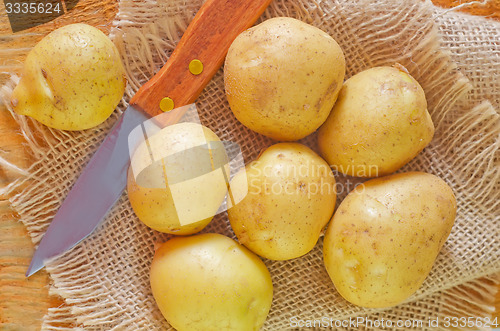 Image of raw potato