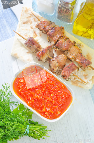 Image of sauce for kebab