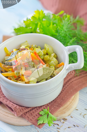 Image of baked vegetables