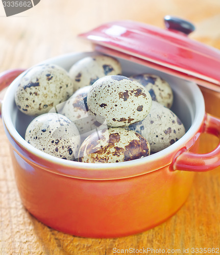 Image of quail eggs