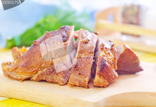 Image of baked meat