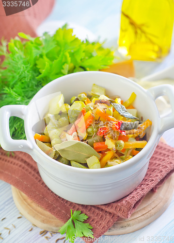 Image of baked vegetables