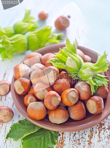 Image of hazelnuts