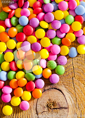 Image of color candy