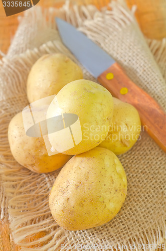 Image of raw potato