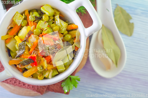 Image of baked vegetables