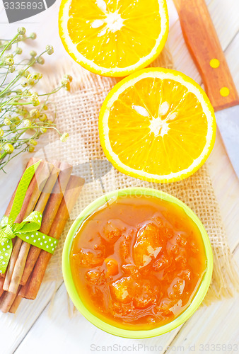 Image of orange jam