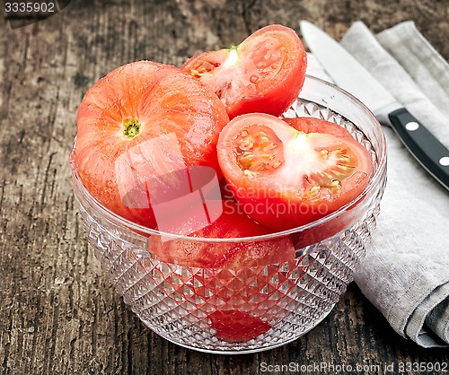 Image of blanched tomatoes