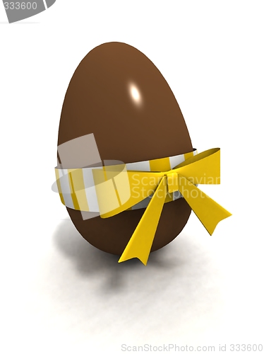 Image of chocolate easter egg