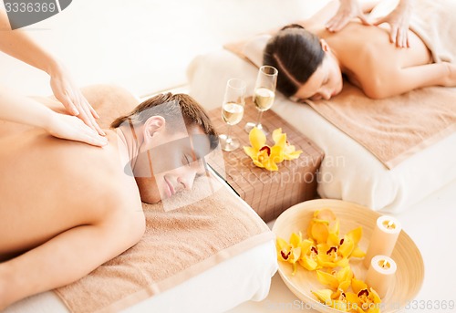 Image of couple in spa